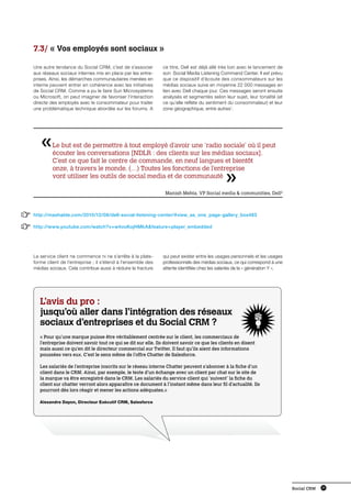 Social CRM - vers la Relation Client augmentée