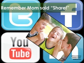 Remember Mom said “Share!” @VictoriaHarres @PRNewswire   #PRNewswire 