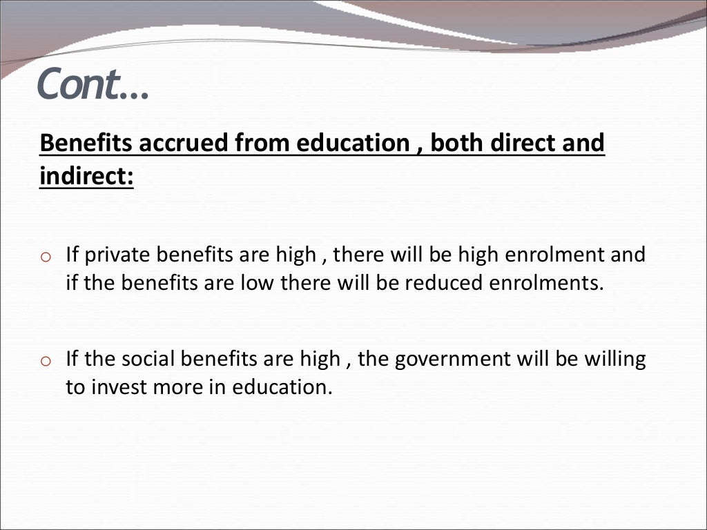 Social Demand Approach