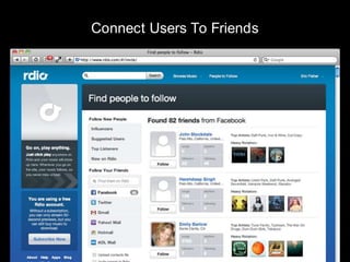 Connect Users To Friends
 