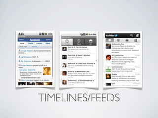 TIMELINES/FEEDS
 