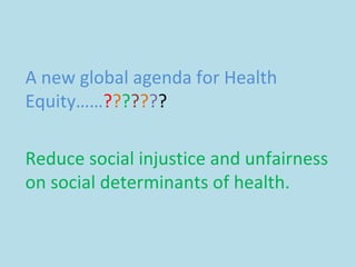 Social determinants of health | PPT