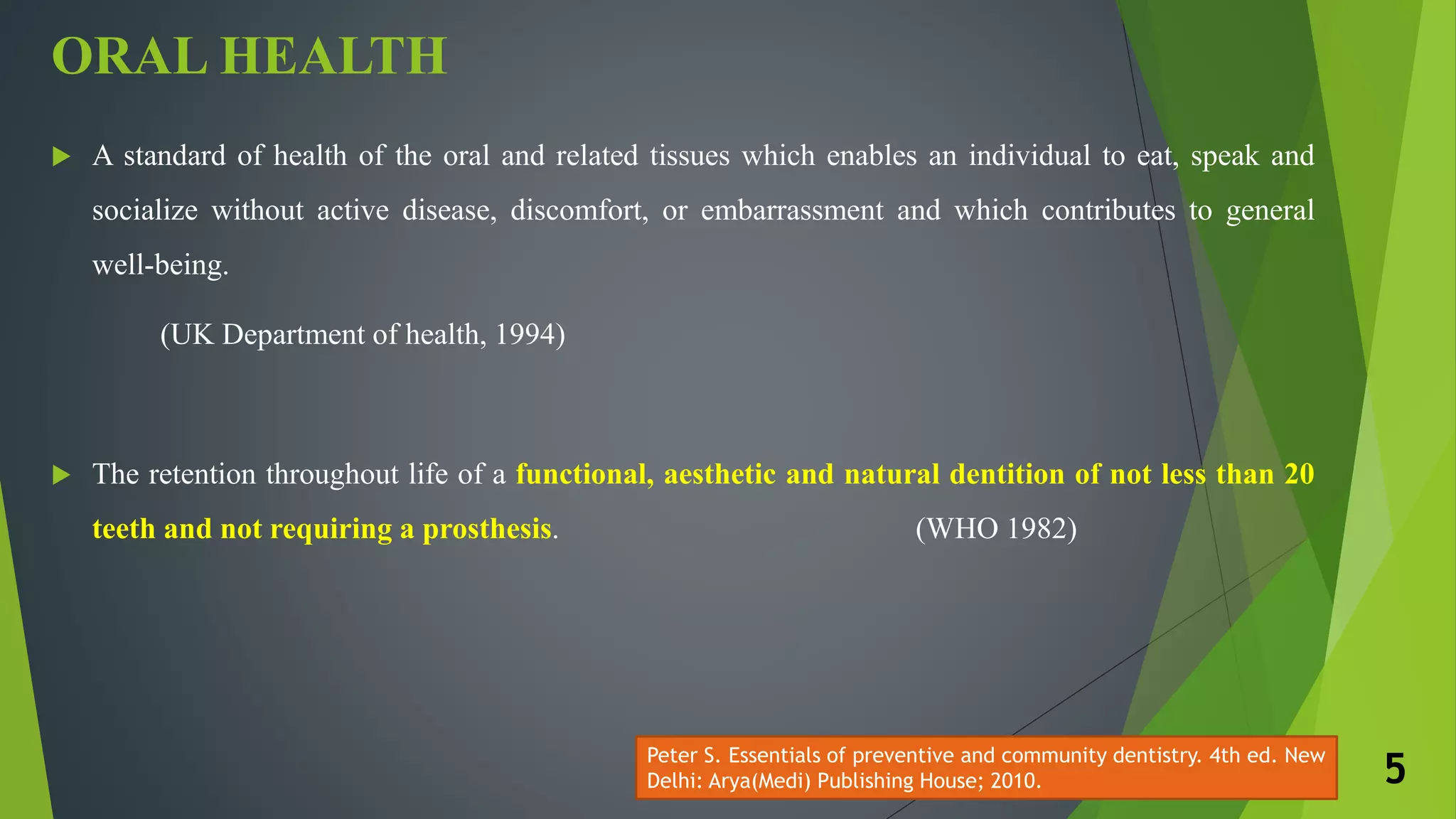 Social determinants of health and oral health | PPTX