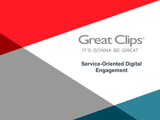 Service-Oriented Digital
Engagement
1
 