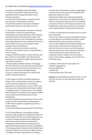 Social dimensions in education part 1 | PDF