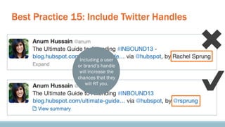 Craft the Perfect Posts for the "Big 3" Social Networks Slide 73