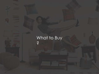 What to Buy
?
 