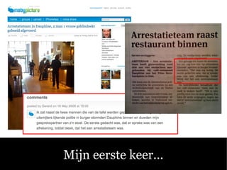 Mijn eerste keer... 