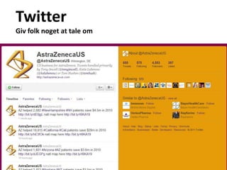 ProduktudviklingHvordan kan du forbedre eksisterende produkter ved at tilføje sociale medier?MarkedsføringHvordan kan du få dine (potentielle) kunder til at tale om dit produkt?Sanity checkSvagheder