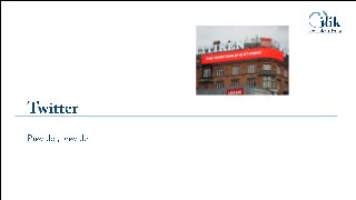 Sociale medier og twitter handouts