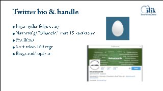 Sociale medier og twitter handouts