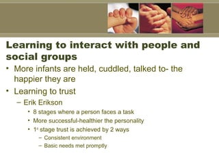 Social emotional development infants | PPT