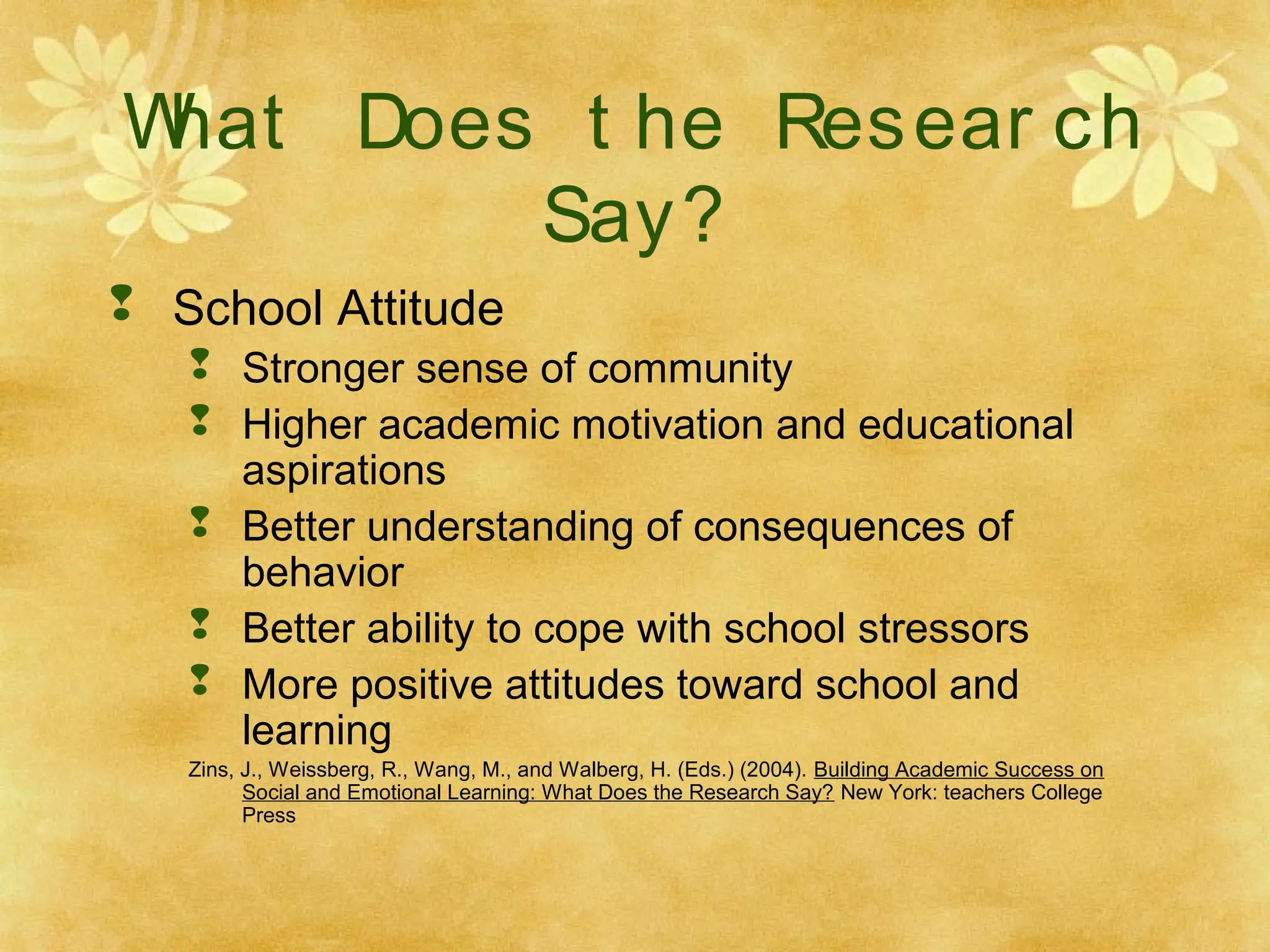 Social emotional learning | PPT