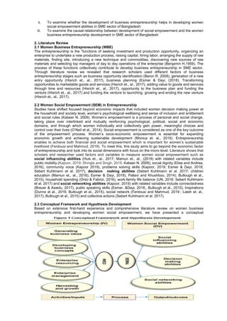 Social Empowerment Through Women Entrepreneurship Development in ...