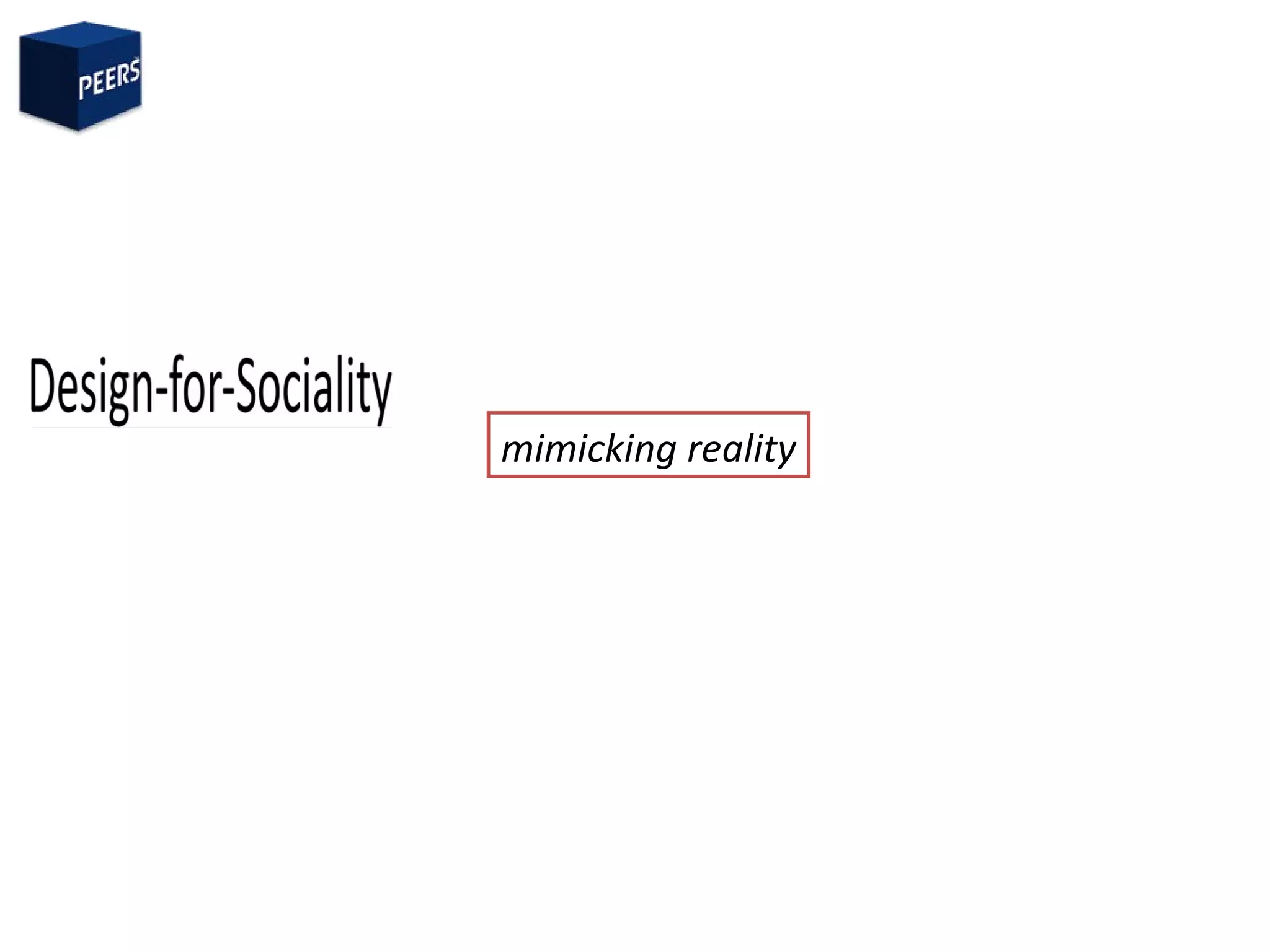 mimicking reality 
