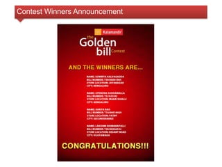 Contest Winners Announcement 
 