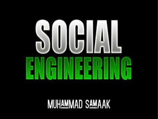 Social Engineering 2.0
Null Dubai
 