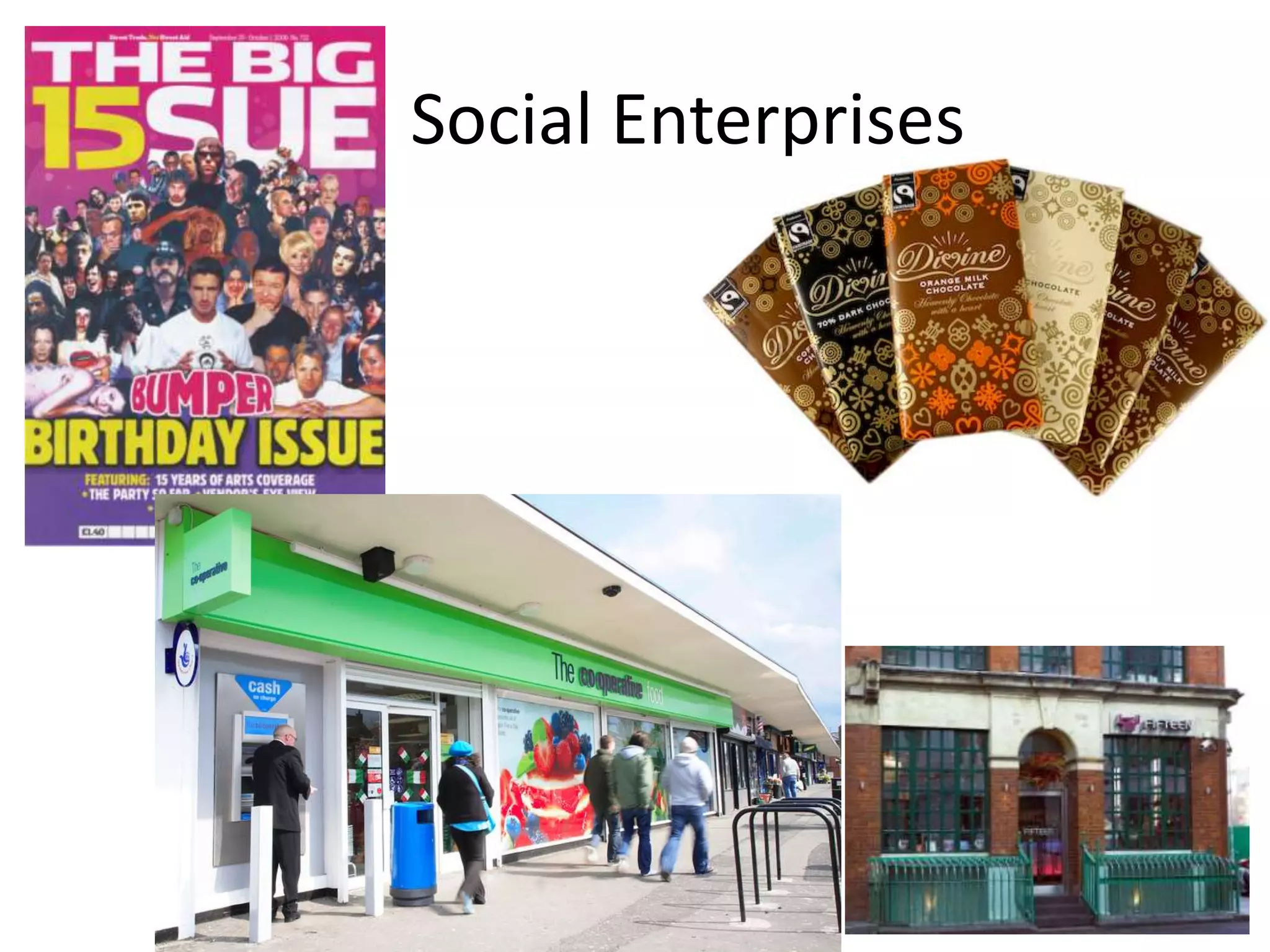 Social Enterprises

 