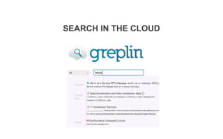 SEARCH IN THE CLOUD
 