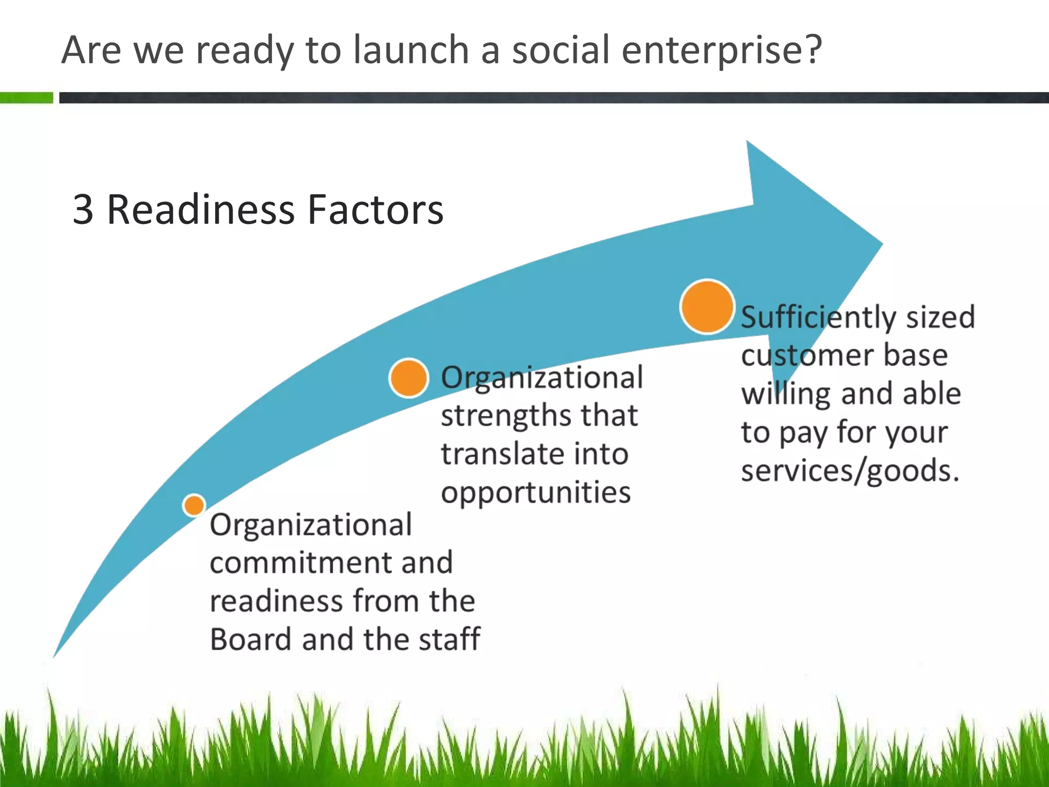 Are we ready to launch a social enterprise? 3 Readiness Factors 