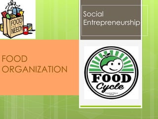 Social
Entrepreneurship

FOOD
ORGANIZATION

 