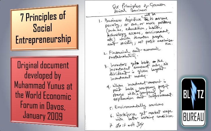 Social entrepreneurship a.k.a blitz bureaucracy Slide 21