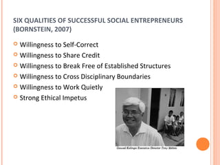 Introduction to Social Entrepreneurship