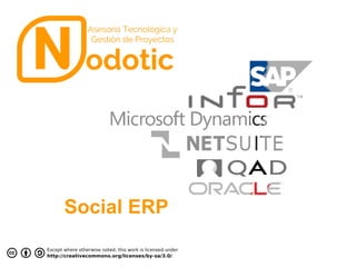 Social ERP
 