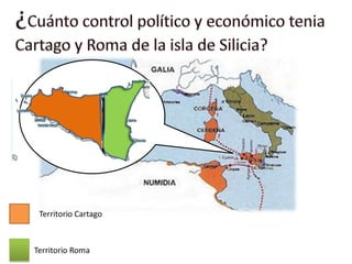Territorio Cartago
Territorio Roma