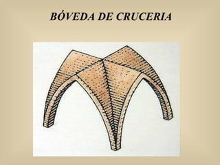 BÓVEDA DE CRUCERIA   