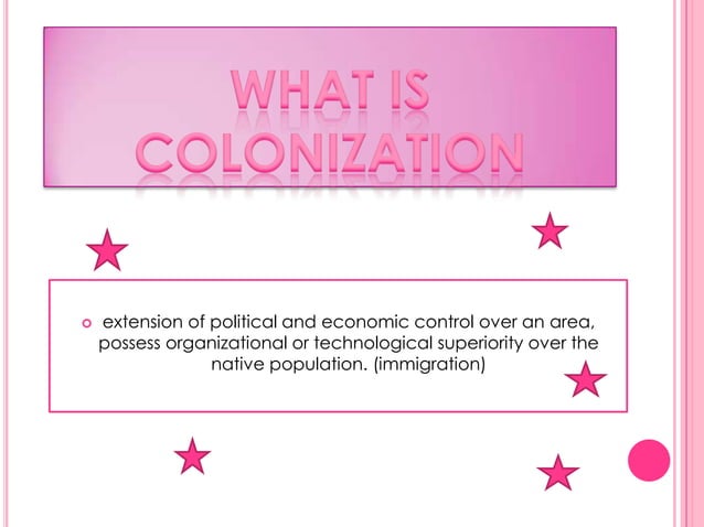 globalization and colonization | PPTX