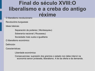 Transformacións sociales  Nobleza Alta nobleza  