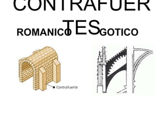 CONTRAFUER
       TESGOTICO
ROMANICO
 