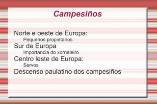 Máquina de vapor (James Watt) Consecuencias: Concentración  