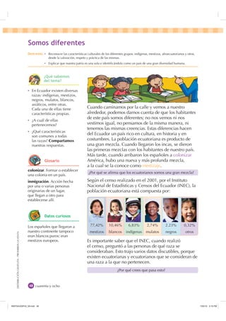 6RPRV GLIHUHQWHV
                                                 'HVWUH]DV Ȼ Reconocer las características culturales de ...