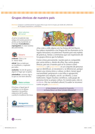 *UXSRV pWQLFRV GH QXHVWUR SDtV

                                                 'HVWUH]D Comparar cuantitativamente los g...