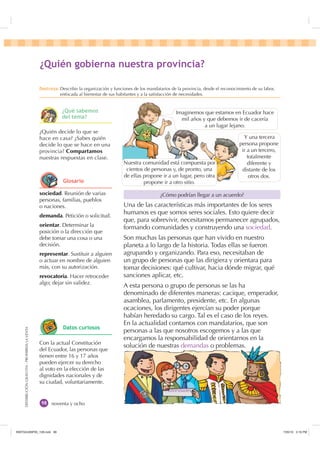 ¢4XLpQ JRELHUQD QXHVWUD SURYLQFLD

                                                  'HVWUH]D Describir la organización y ...