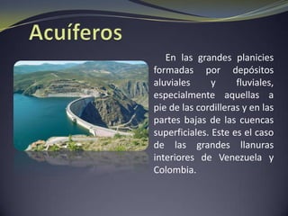 CuencasFluvialesCuencas fluviales de la vertiente África:	Contiene numerosos ríos que entrecruzan con una maraña de lagos de origen glacial. Algunos de estos ríos son de una longitud y caudal considerables.