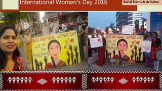International Women's Day 2016 Social Events & Activities
 