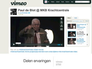 Delen ervaringen   vimeo
                   5700
 