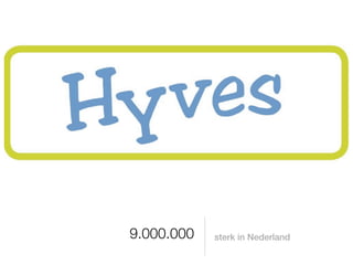 9.000.000   sterk in Nederland
 