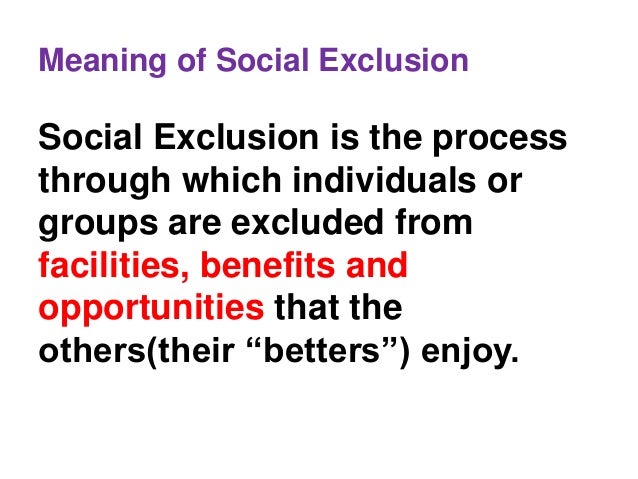 social-exclusion