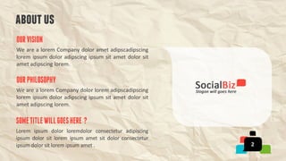  SocialFactor Powerpoint and Keynote Templates 