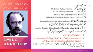 SOCIAL FACT - Emile Durkheim | PDF