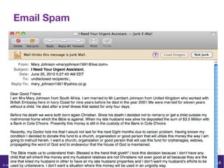 Email Spam




                                                                                                              16	
  
©	
  2010	
  -­‐	
  2012	
  Constella/on	
  Research,	
  Inc.	
  	
  All	
  rights	
  reserved.	
  	
  	
  
 