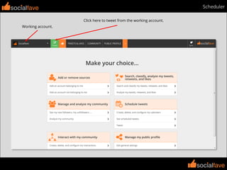 socialfave
socialfave
Scheduler
Click here to tweet from the working account.
socialfave
Working account.
 