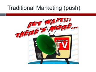 Traditional Marketing (push)