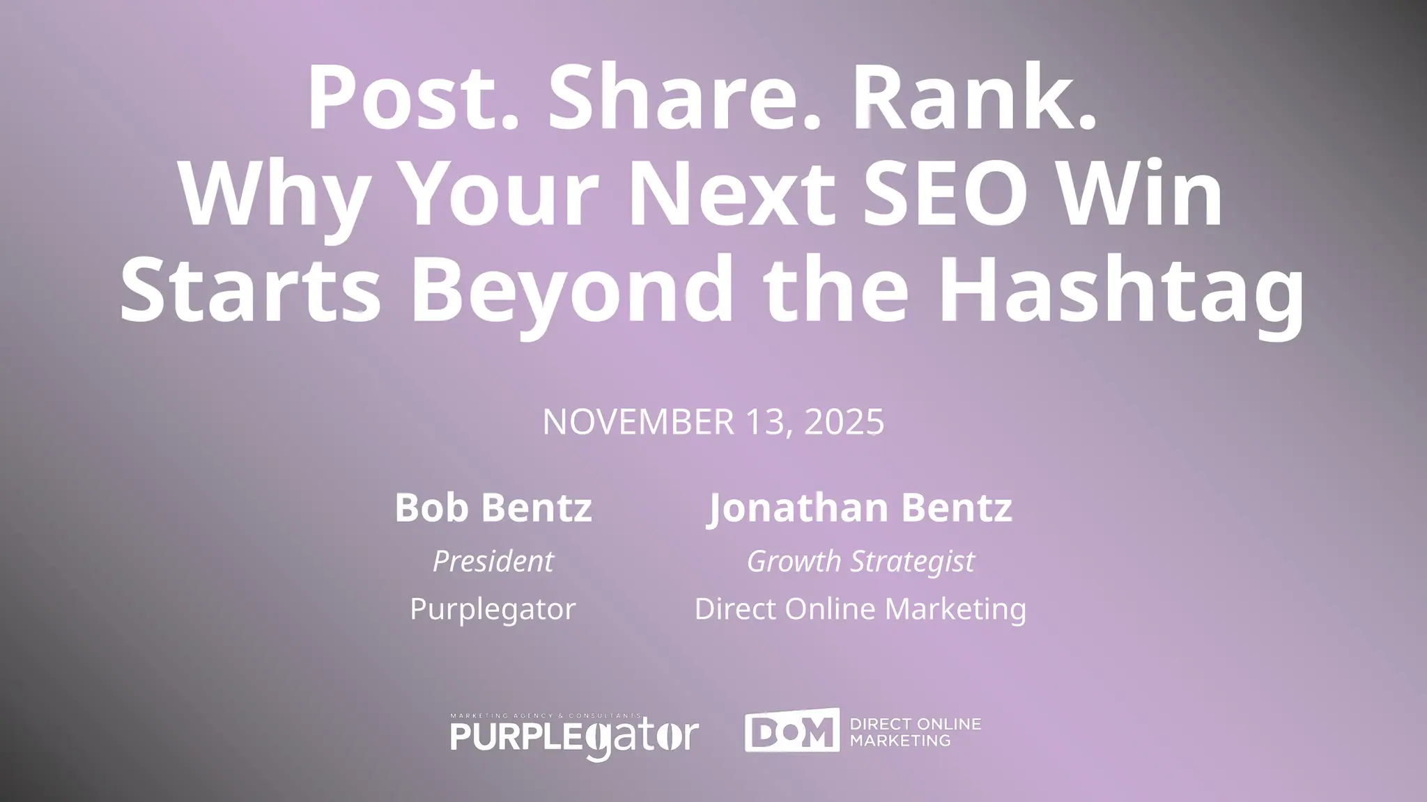 Post Share Rank Why Your Next SEO Win Starts Beyond the Hashtag
