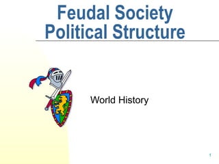 Feudal Society Political Structure World History 