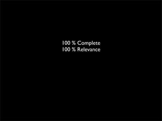 100 % Complete
100 % Relevance
 